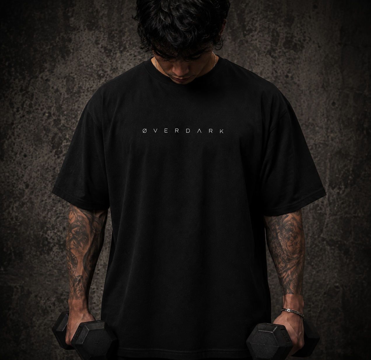 Frente da camiseta ØVERDARK